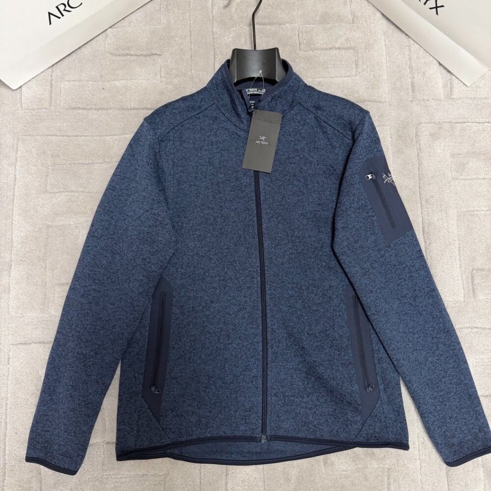 Arc'teryx Cardigan Men's L Fleece Jacket Full Zip Outdoor